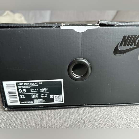 NWT Nike M2K Tekno Sp Atmosphere Grey Brand New Never Worn - Picture 5 of 5